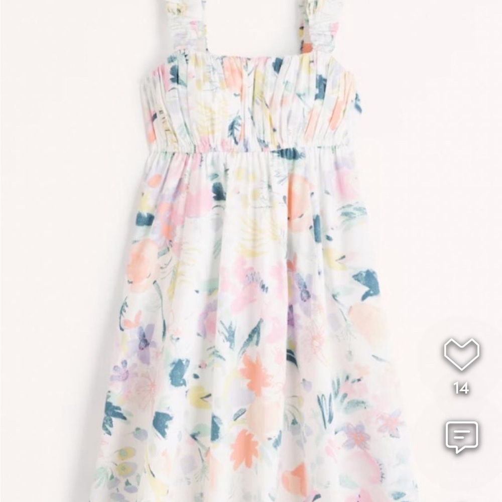 Abercrombie Sleeveless Babydoll Dress